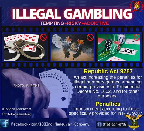 illegal gambling penalty bail